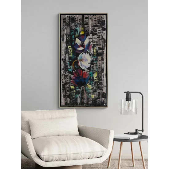 Bir Çiçeğin Rüyası Yağlı Boya Tablosu