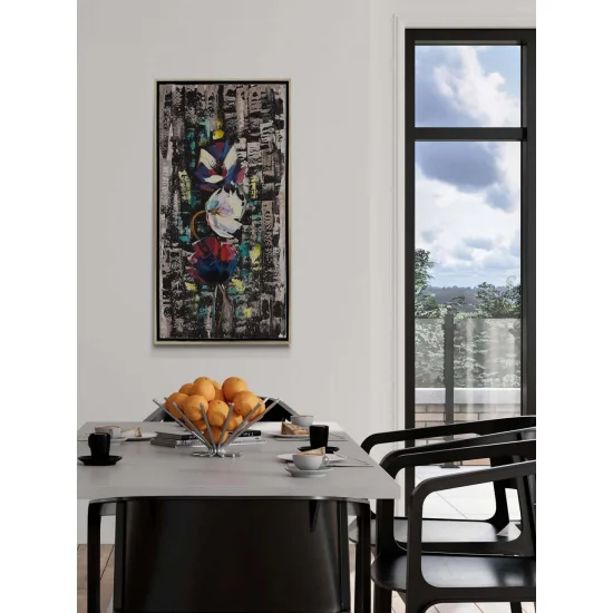 Bir Çiçeğin Rüyası Yağlı Boya Tablosu