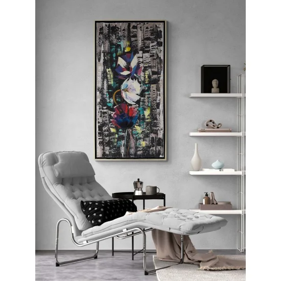 Bir Çiçeğin Rüyası Yağlı Boya Tablosu