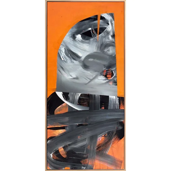 Biçimsiz Denge Yağlı Boya Tablosu