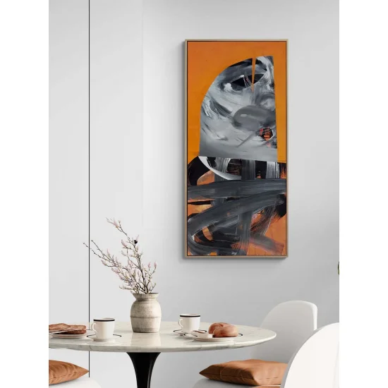 Biçimsiz Denge Yağlı Boya Tablosu