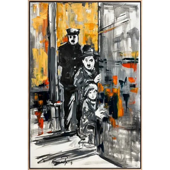 Story of the Faces Oil Painting