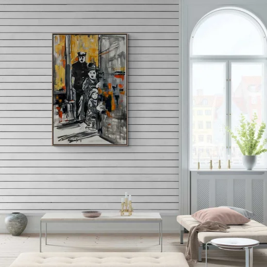 Story of the Faces Oil Painting