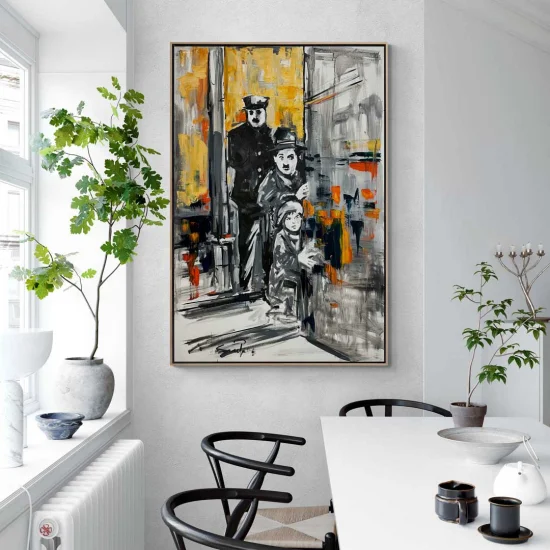 Story of the Faces Oil Painting