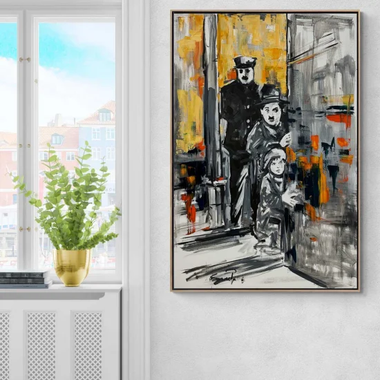 Story of the Faces Oil Painting