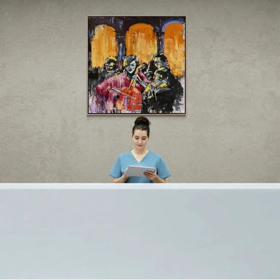 Untold Story Oil Painting