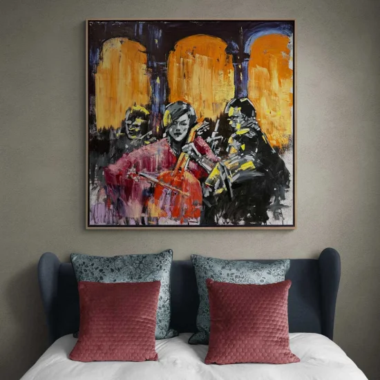 Untold Story Oil Painting