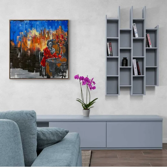 Gözden Kaçan Ayrıntılar Yağlı Boya Tablosu