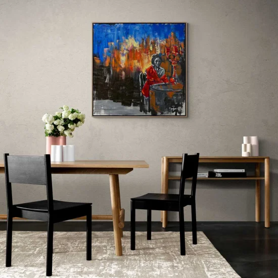 Gözden Kaçan Ayrıntılar Yağlı Boya Tablosu