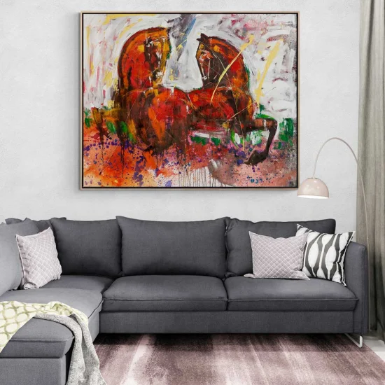 Infinite Movement Oil Painting