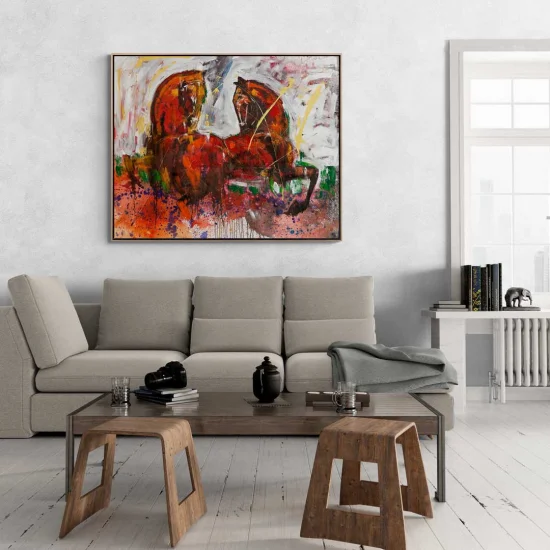 Infinite Movement Oil Painting