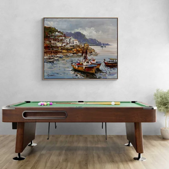 Sacramento Balıkçıları Yağlı Boya Tablosu