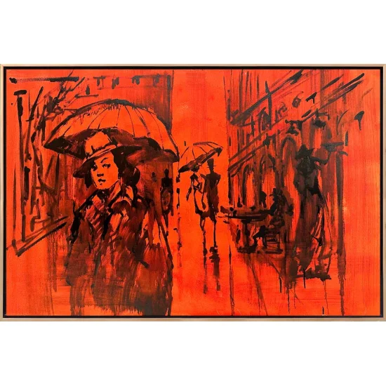 The Secret of Orange Street Oil Painting
