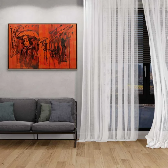 The Secret of Orange Street Oil Painting