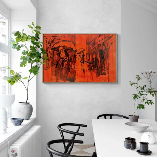 The Secret of Orange Street Oil Painting