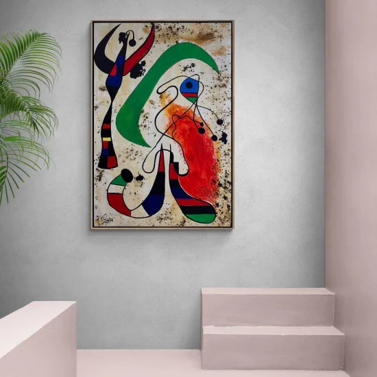 Joan Miro-Night Yağlı Boya Tablosu