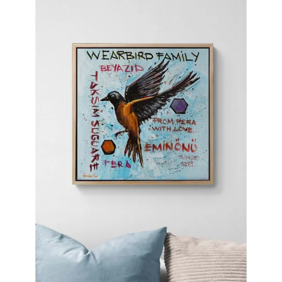 Bird of Taksim Oil Painting