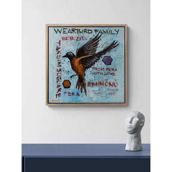 Bird of Taksim Oil Painting