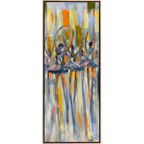 Ruhun Uçuşan Dansı Yağlı Boya Tablosu