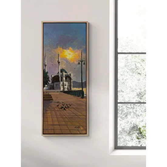 Tarihin Gölgesinde Boğaz Yağlı Boya Tablosu