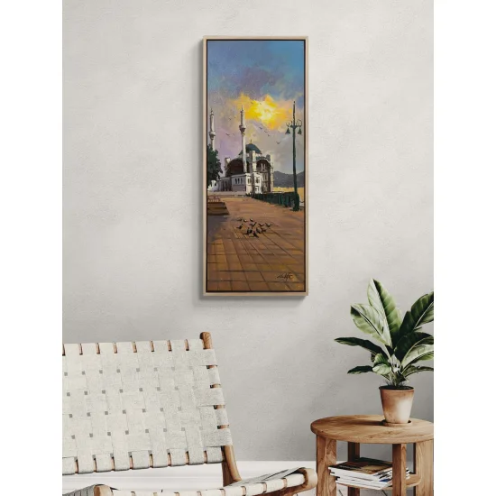 Tarihin Gölgesinde Boğaz Yağlı Boya Tablosu