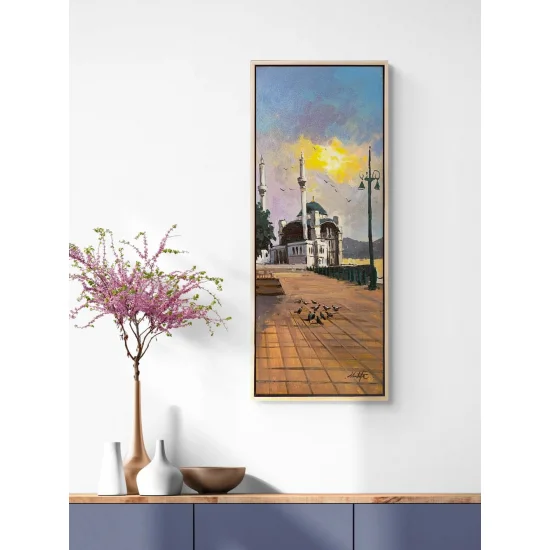 Tarihin Gölgesinde Boğaz Yağlı Boya Tablosu