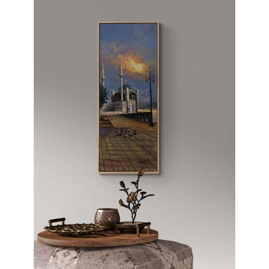 Ortaköy Cami Sessizlik Yağlı Boya Tablosu