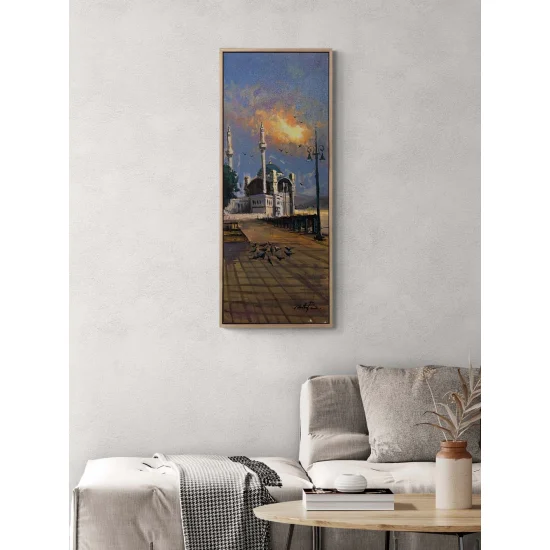 Ortaköy Cami Sessizlik Yağlı Boya Tablosu