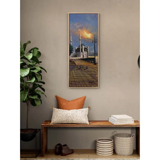 Ortaköy Cami Sessizlik Yağlı Boya Tablosu