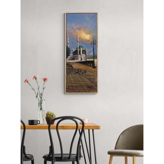 Ortaköy Cami Sessizlik Yağlı Boya Tablosu