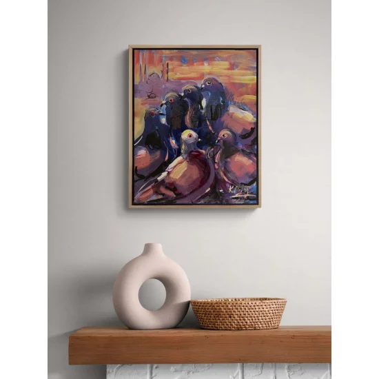 Messengers of the Sky Oil Painting