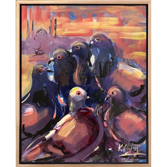 Messengers of the Sky Oil Painting