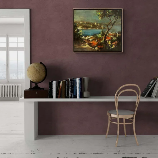 İstanbul Boğazında Mazi Yağlı Boya Tablosu