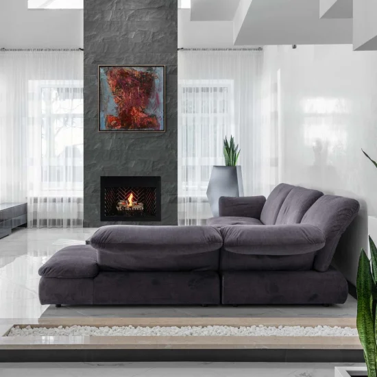 Soyut Ahenk Yağlı Boya Tablosu