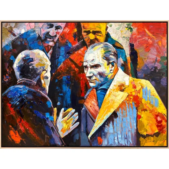 The Peasant is the Master of the Nation Oil Painting