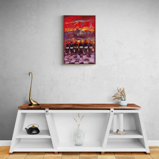 Orkestra Yağlı Boya Tablosu