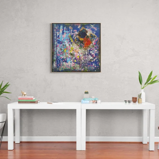 Modern Palet Yağlı Boya Tablosu