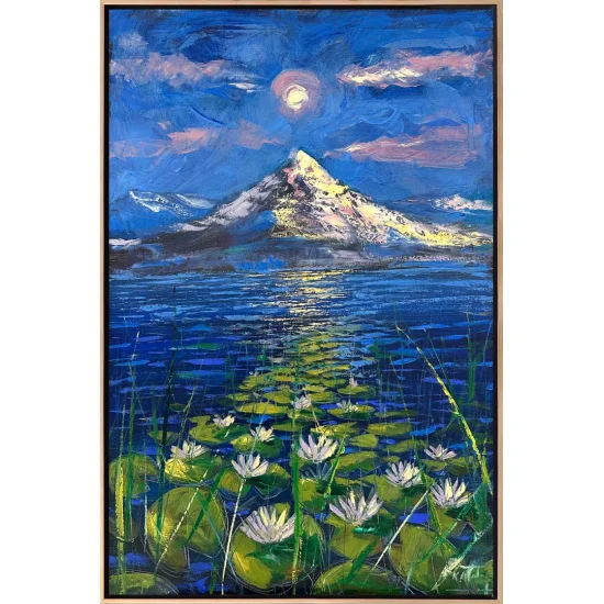 Magical Landscape of Water Lilies Oil Painting