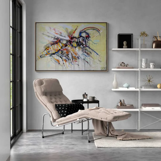 Mekanik Çağ Yağlı Boya Tablosu