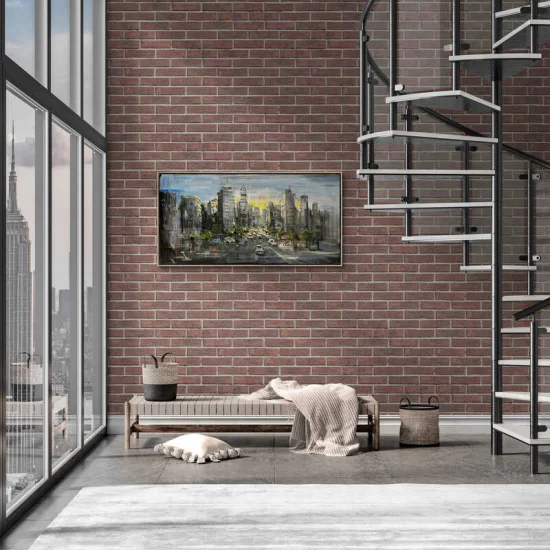 Metropol Oil Painting