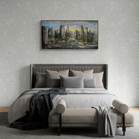 Metropol Oil Painting