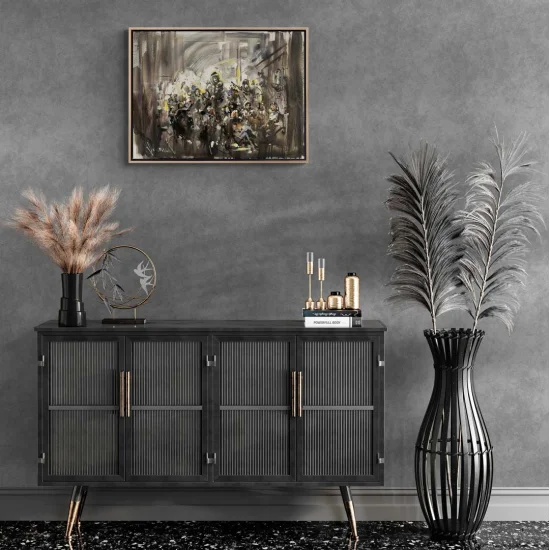 Kaosun Yankıları Yağlı Boya Tablosu