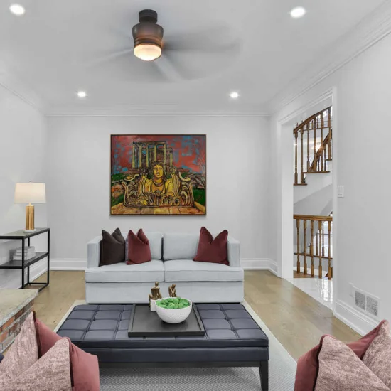 Aizanoi Antik Kenti Yağlı Boya Tablosu