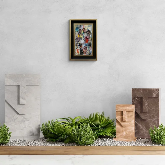 İnsan Yansımaları Yağlı Boya Tablosu