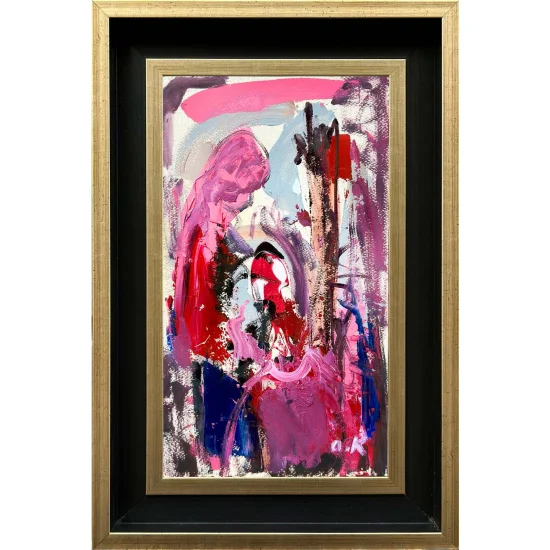 Colorful Love Oil Painting