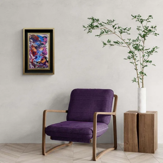 Renk Rapsodisi Yağlı Boya Tablosu