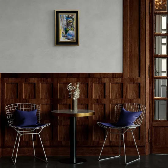 Güvercin Dokunuşu Yağlı Boya Tablosu