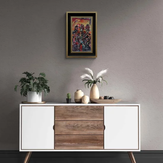 Violin Time Oil Painting