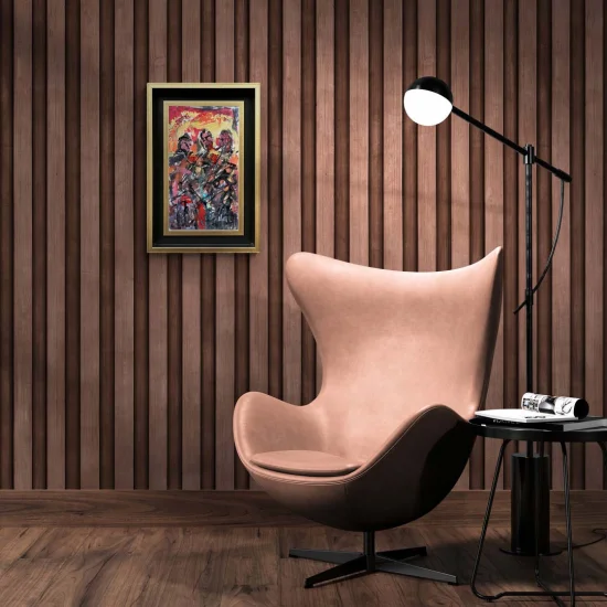 Violin Time Oil Painting