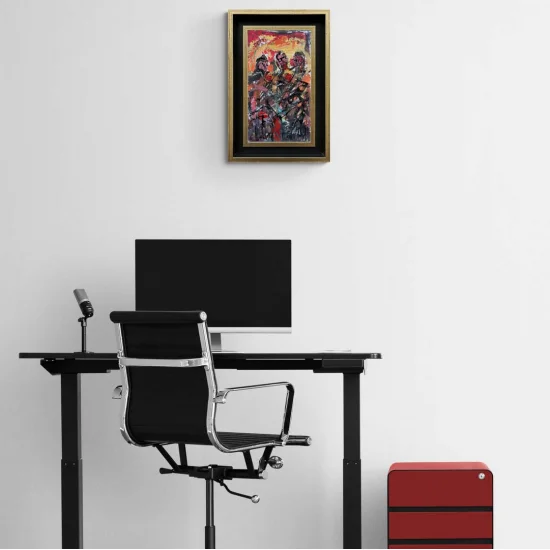 Violin Time Oil Painting